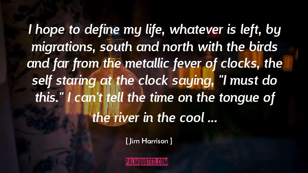 River Phoenix quotes by Jim Harrison