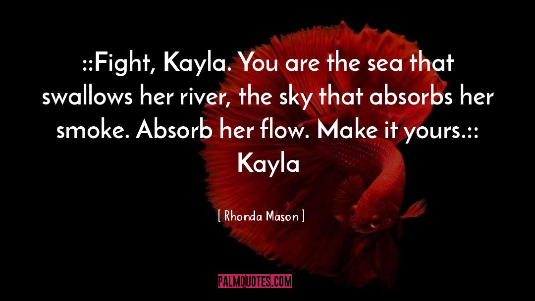 River quotes by Rhonda Mason