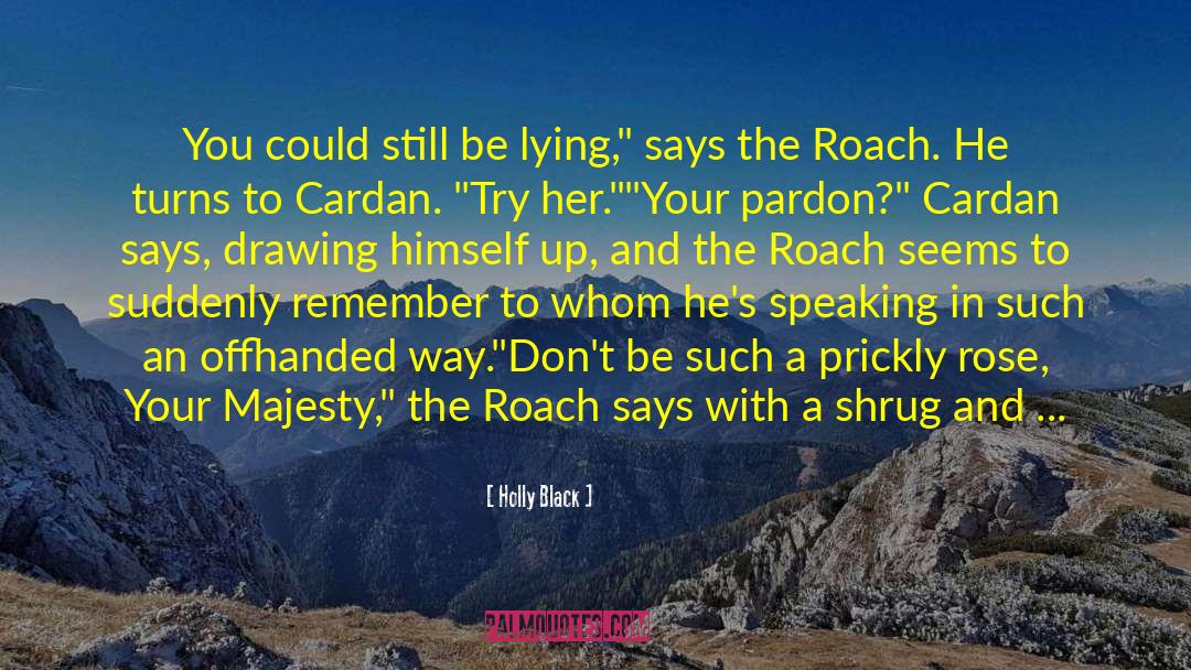 Roach quotes by Holly Black