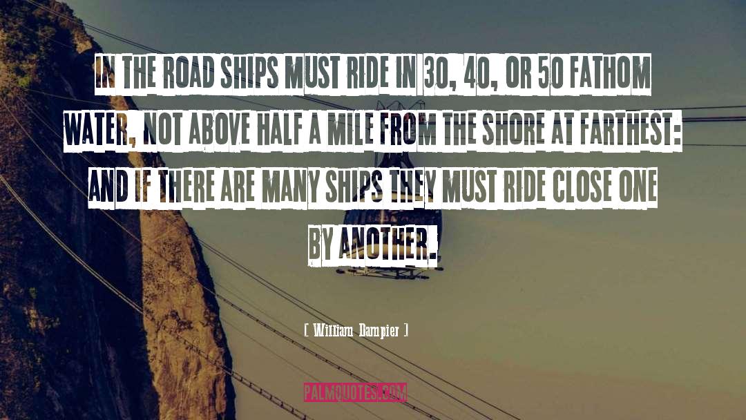 Road quotes by William Dampier