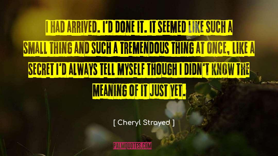 Roadarmel Cheryl T quotes by Cheryl Strayed