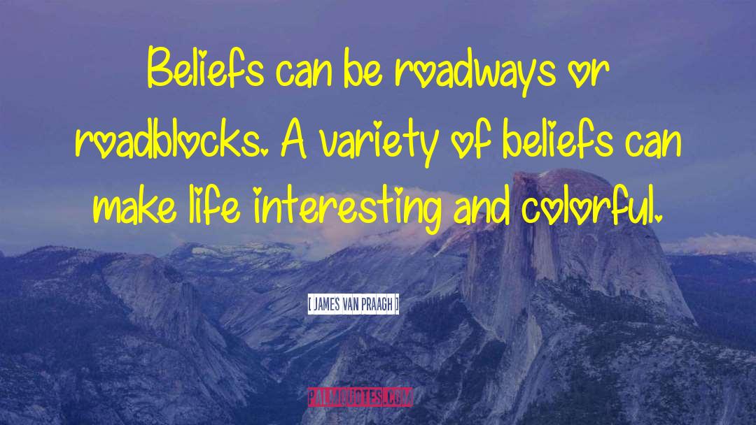 Roadblocks quotes by James Van Praagh