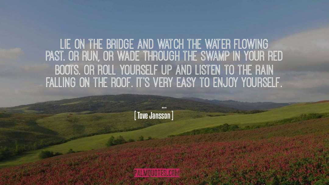 Roads And Bridges quotes by Tove Jansson