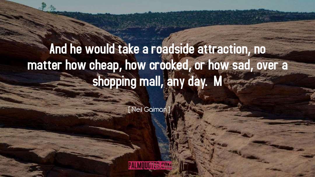 Roadside Attraction quotes by Neil Gaiman
