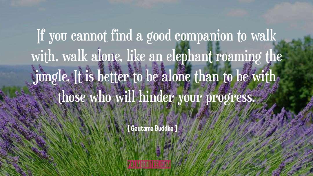 Roaming quotes by Gautama Buddha