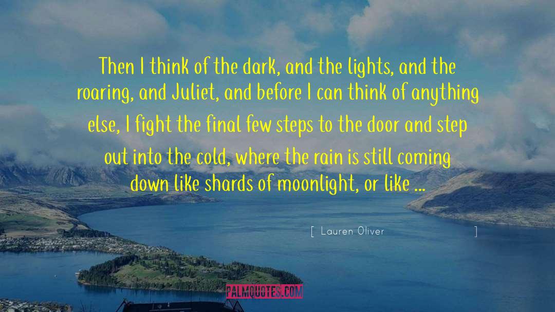 Roaring Rain quotes by Lauren Oliver