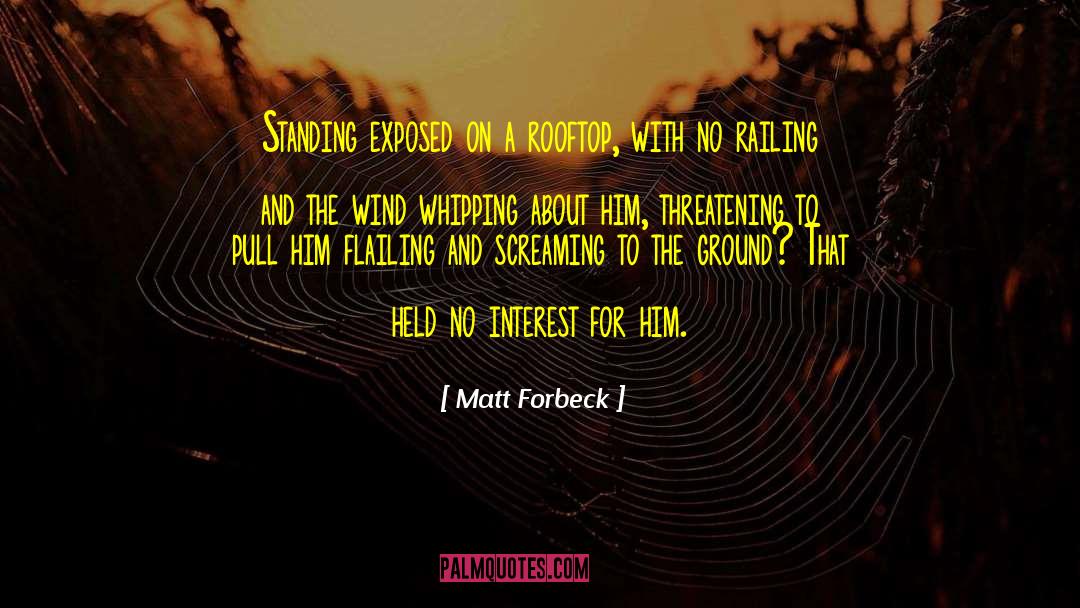 Roarke Humor quotes by Matt Forbeck