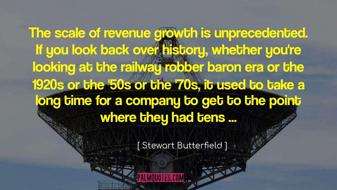 Robber Baron quotes by Stewart Butterfield