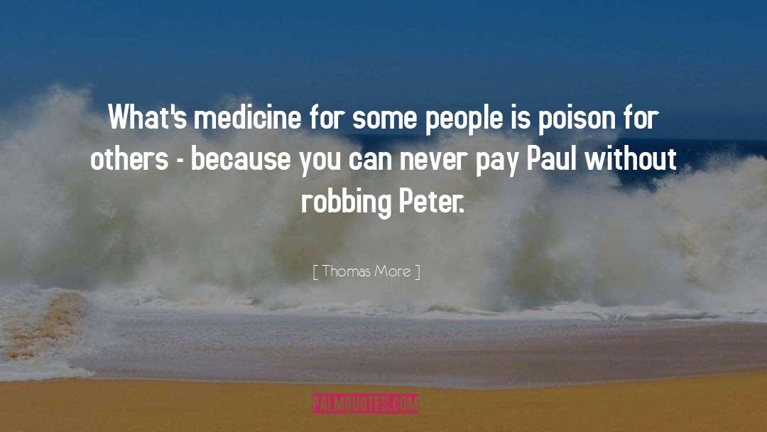 Robbing quotes by Thomas More
