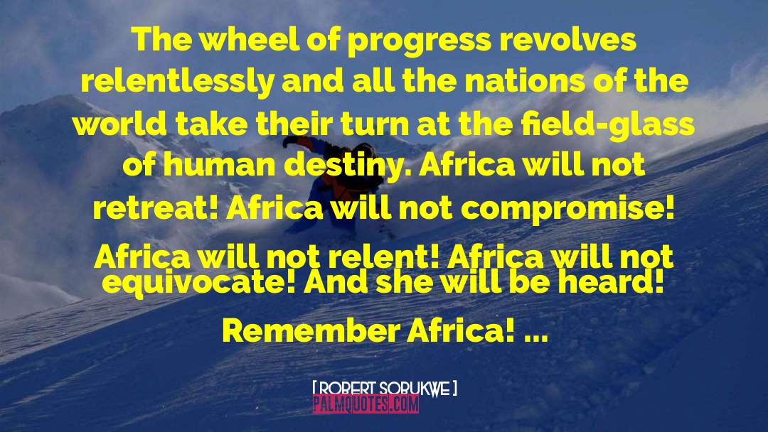 Robert Bruce quotes by Robert Sobukwe