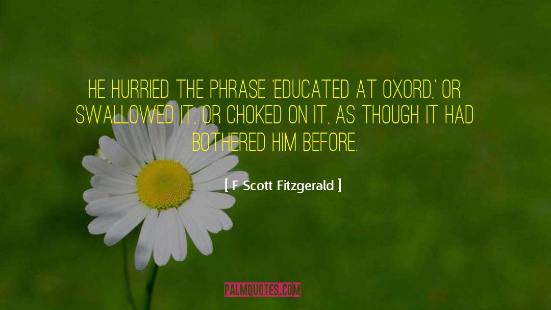 Robert Fitzgerald quotes by F Scott Fitzgerald