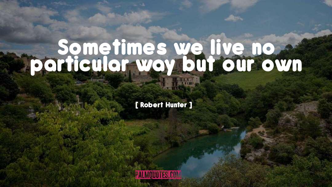 Robert Hunter quotes by Robert Hunter