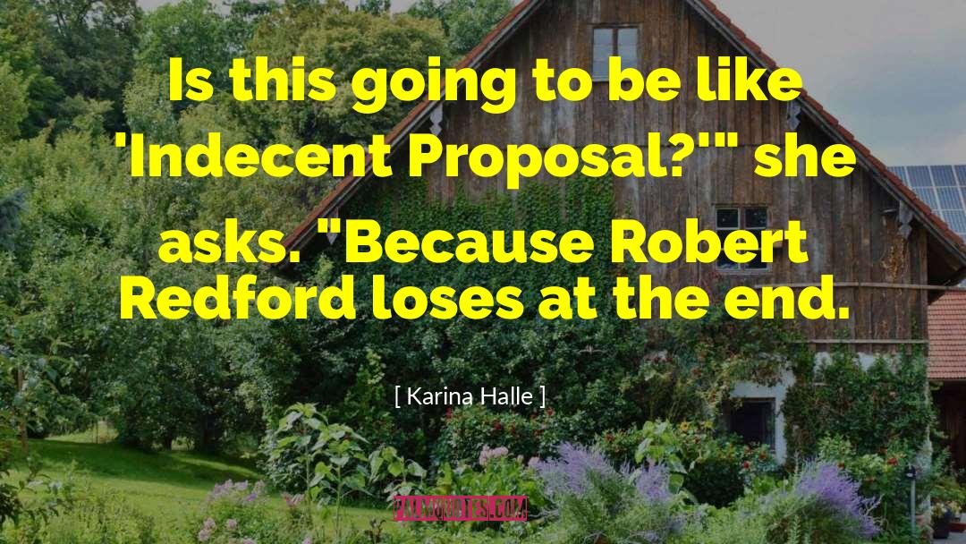 Robert Redford quotes by Karina Halle