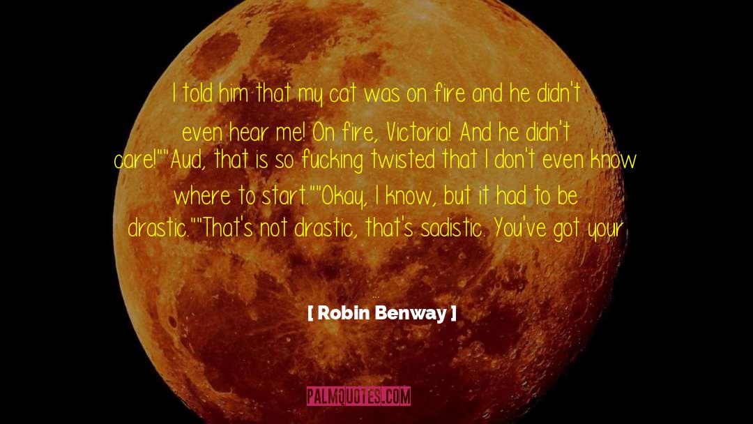 Robin Benway quotes by Robin Benway