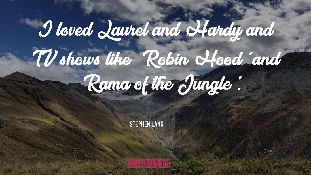 Robin Hood quotes by Stephen Lang