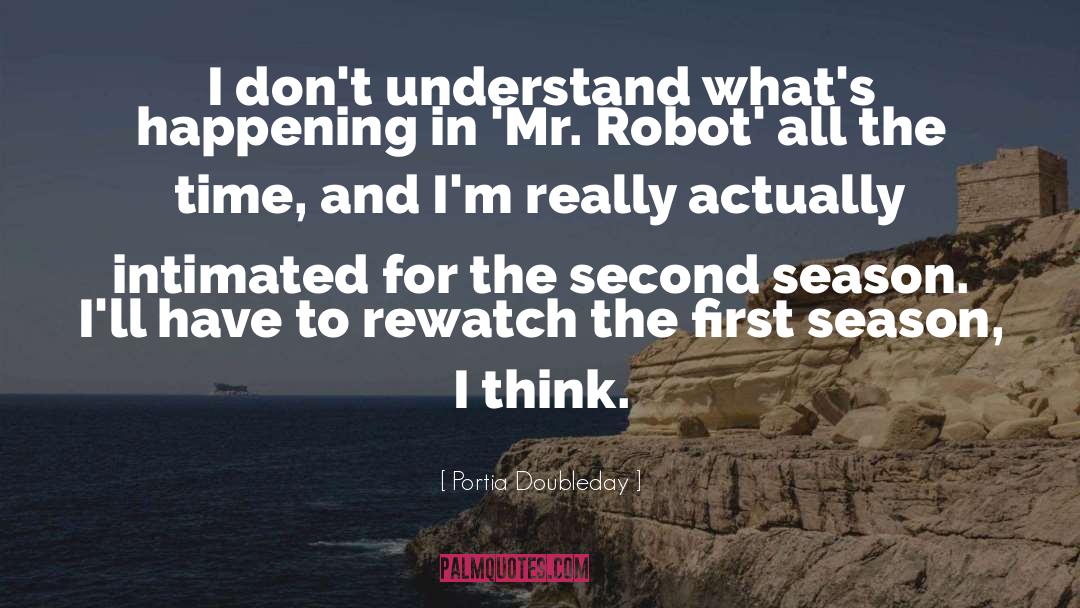 Robot quotes by Portia Doubleday