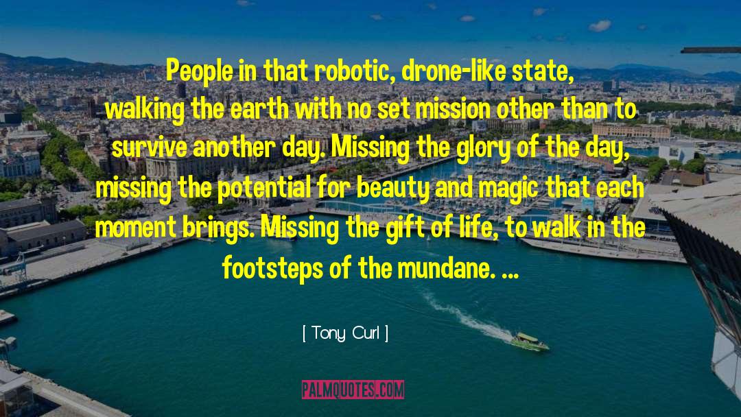 Robotic quotes by Tony Curl