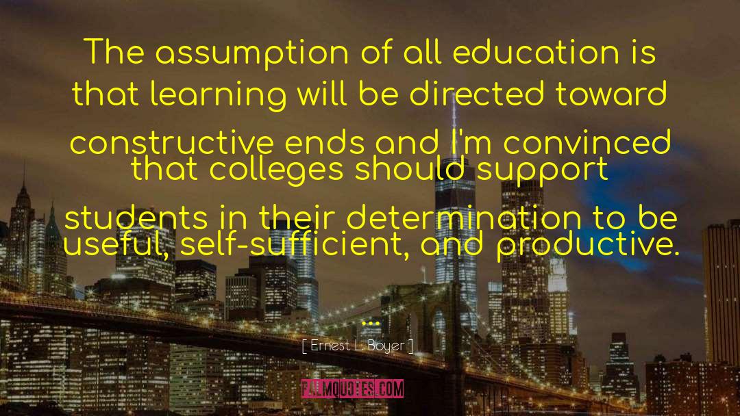 Robots Learning Education quotes by Ernest L. Boyer