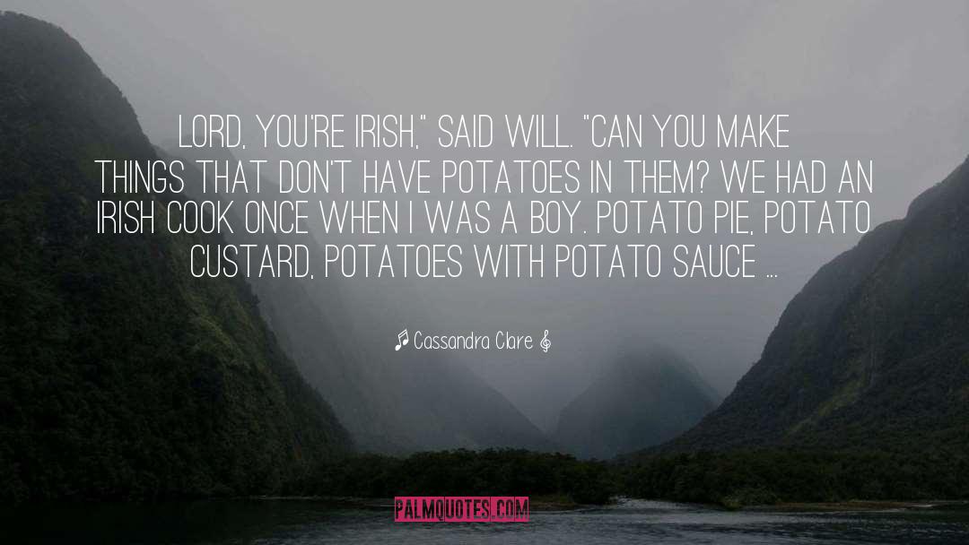 Robuchon Potatoes quotes by Cassandra Clare