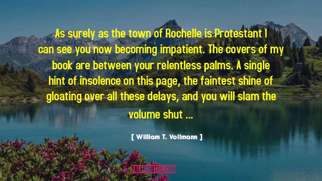 Rochelle quotes by William T. Vollmann