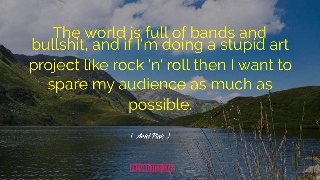 Rock And Roll Hall Of Fame quotes by Ariel Pink