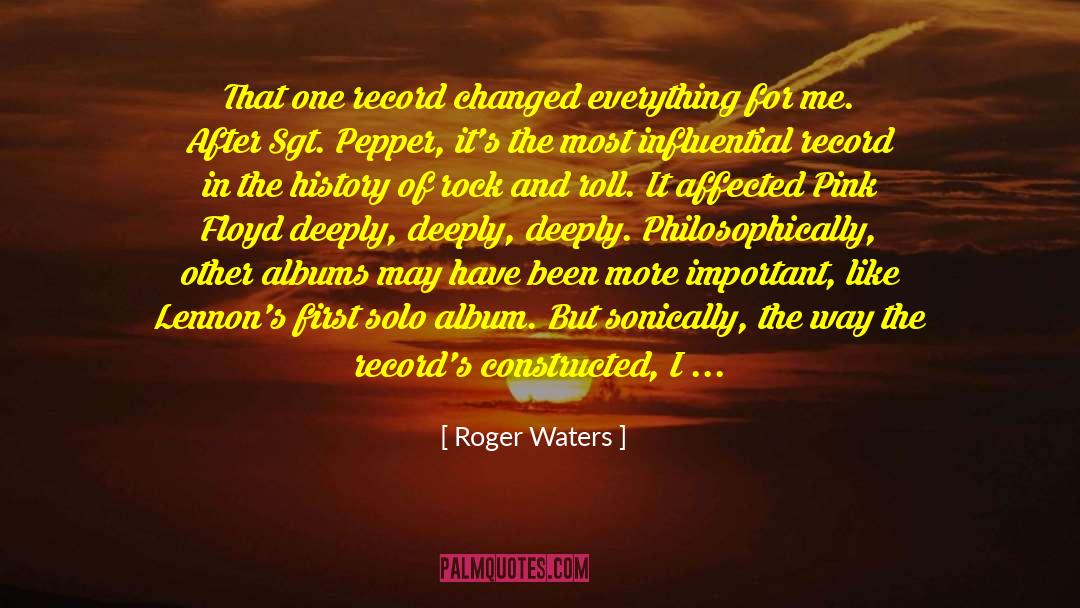 Rock And Roll Thriller quotes by Roger Waters