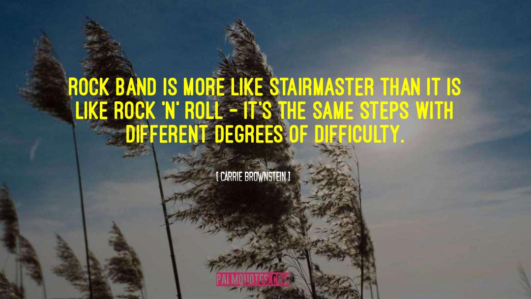 Rock Band quotes by Carrie Brownstein