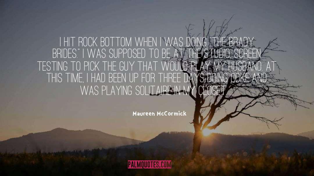 Rock Bottom quotes by Maureen McCormick
