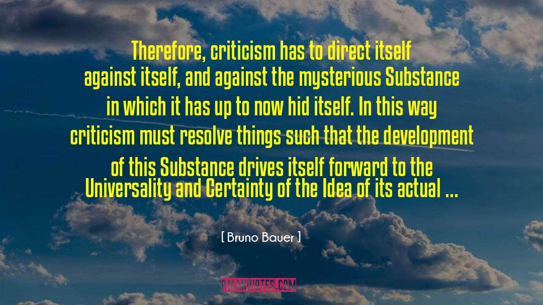 Rock Criticism quotes by Bruno Bauer