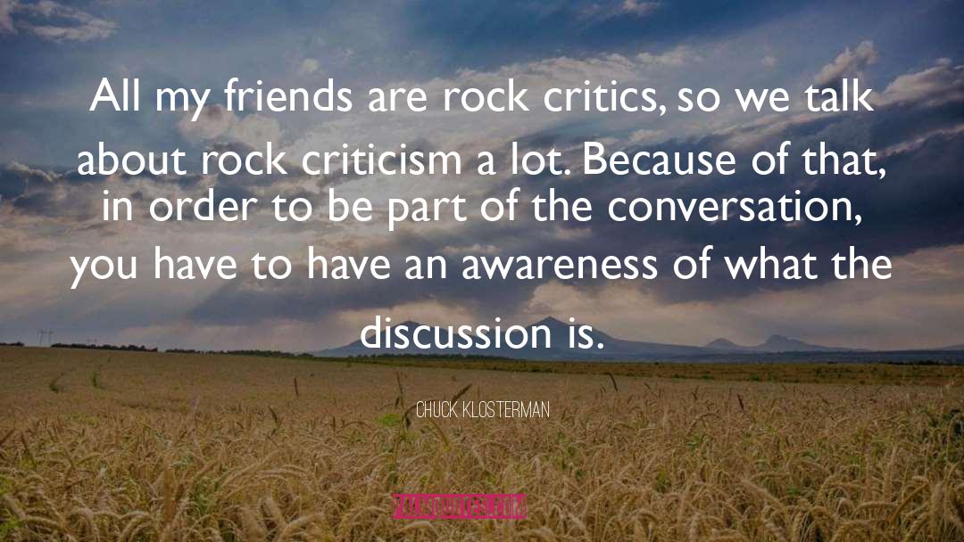 Rock Criticism quotes by Chuck Klosterman