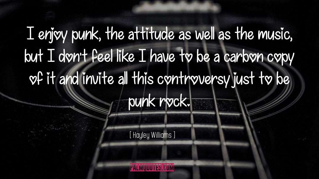 Rock Music quotes by Hayley Williams