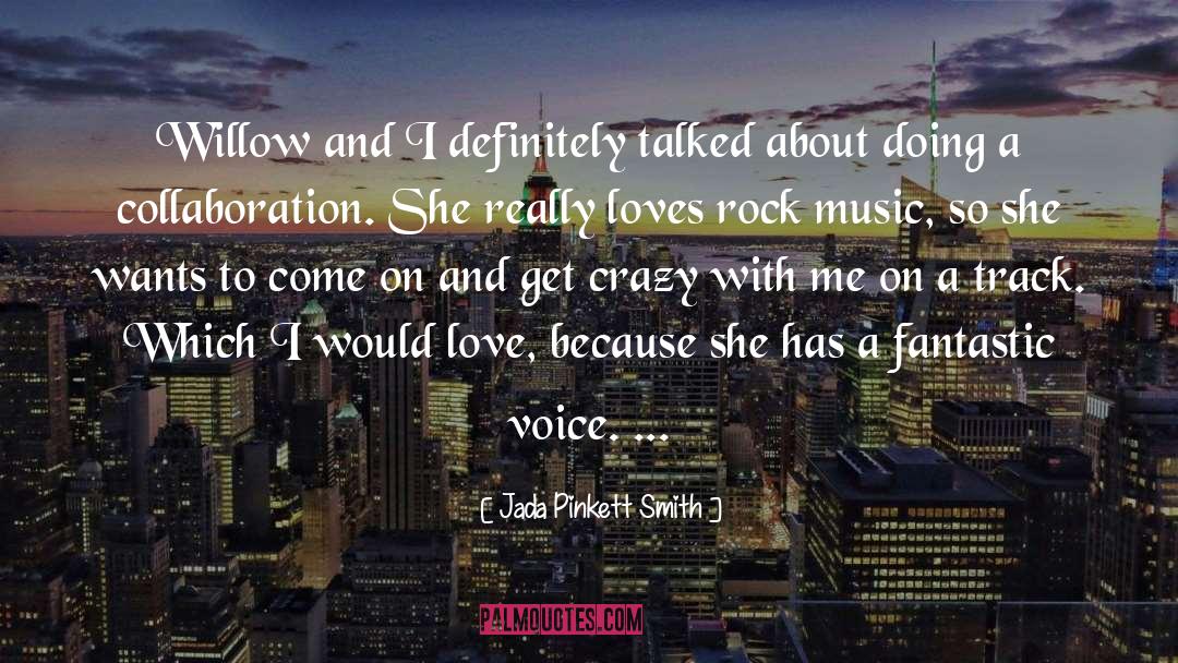 Rock Music quotes by Jada Pinkett Smith