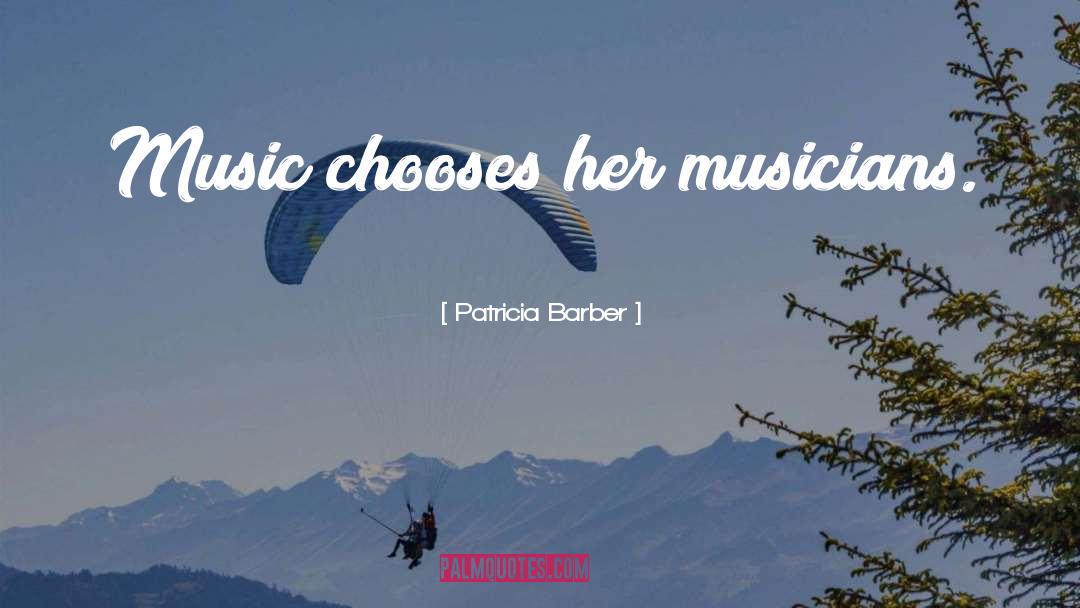 Rock Musicians quotes by Patricia Barber