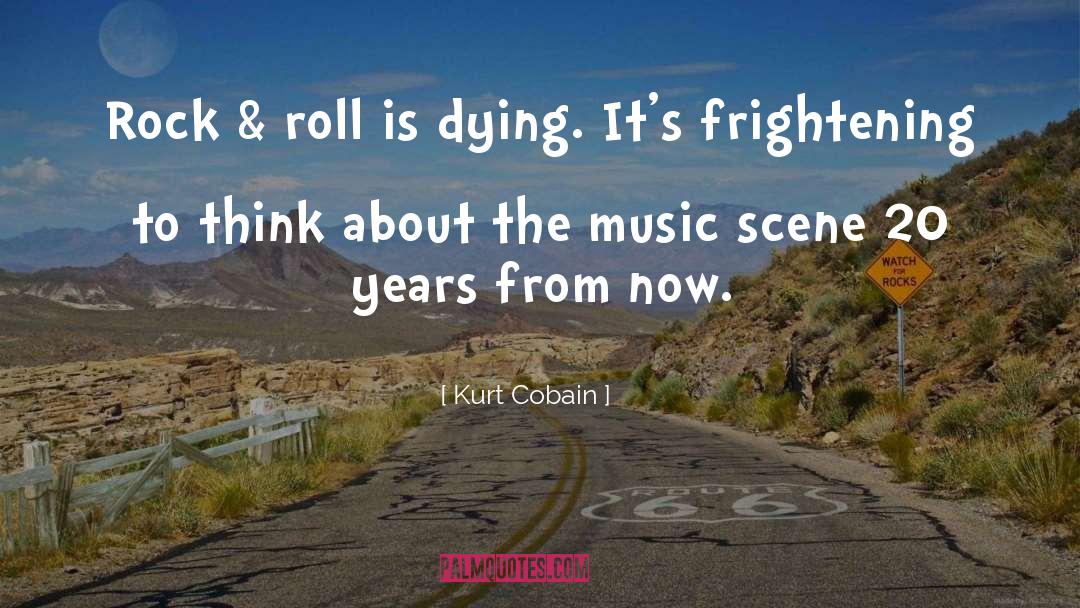 Rock Roll quotes by Kurt Cobain