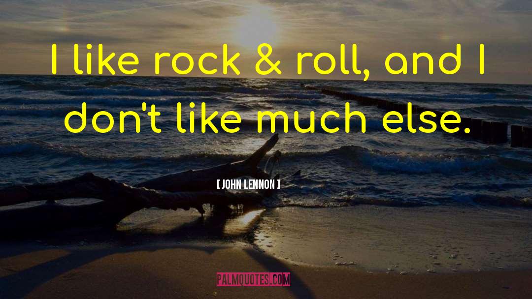 Rock Roll quotes by John Lennon