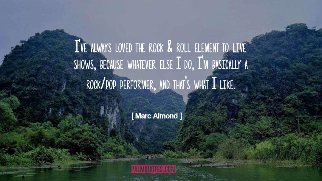 Rock Roll quotes by Marc Almond