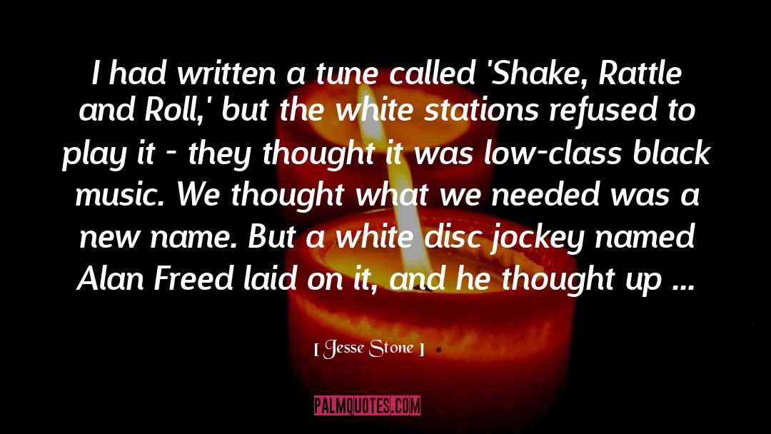 Rock Singers quotes by Jesse Stone