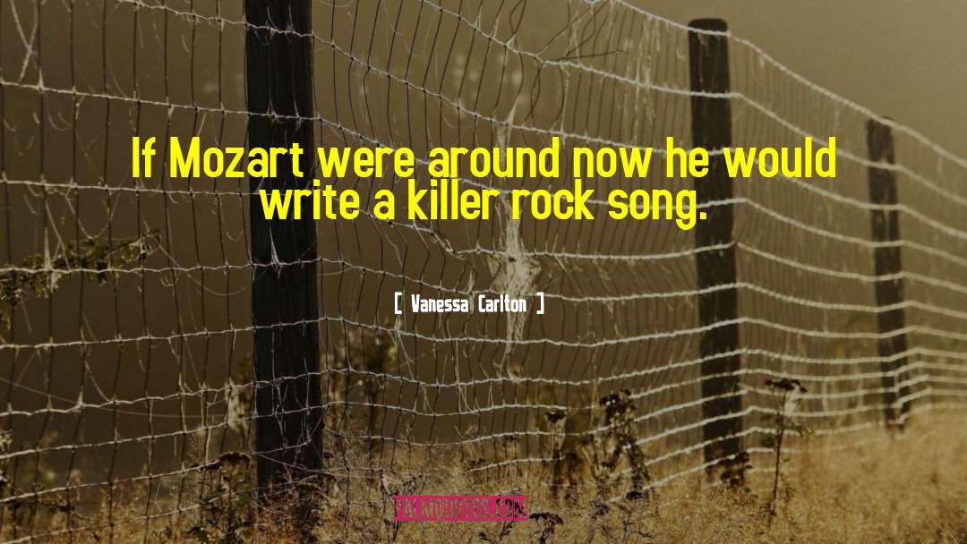 Rock Song quotes by Vanessa Carlton