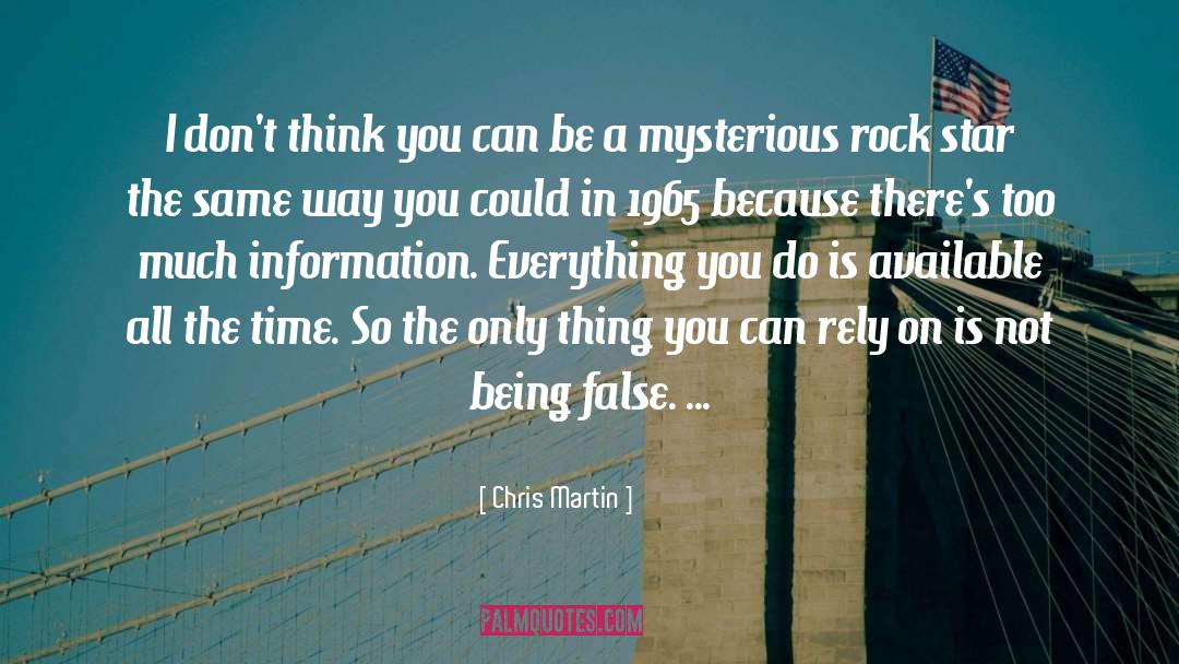 Rock Star quotes by Chris Martin