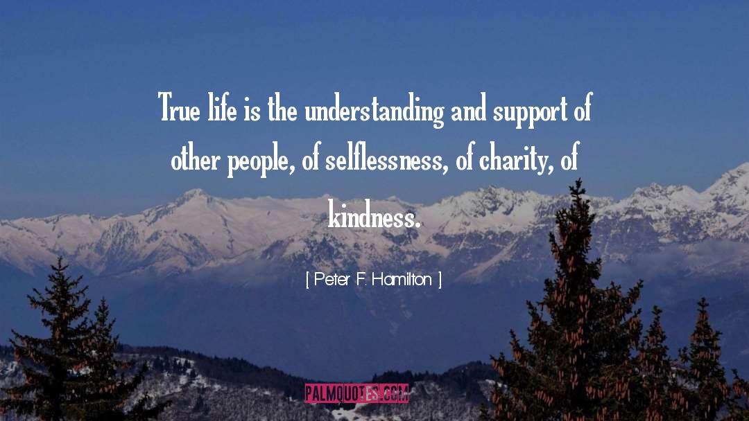 Rockefeller Charity quotes by Peter F. Hamilton