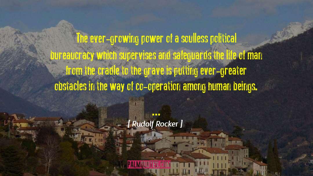 Rocker quotes by Rudolf Rocker