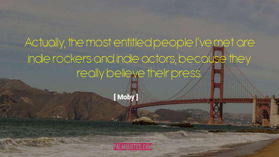 Rockers quotes by Moby