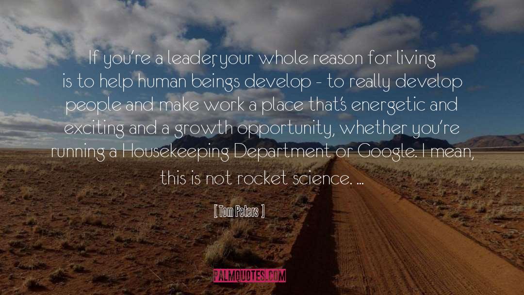 Rocket Science quotes by Tom Peters