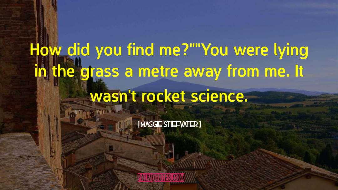 Rocket Science quotes by Maggie Stiefvater