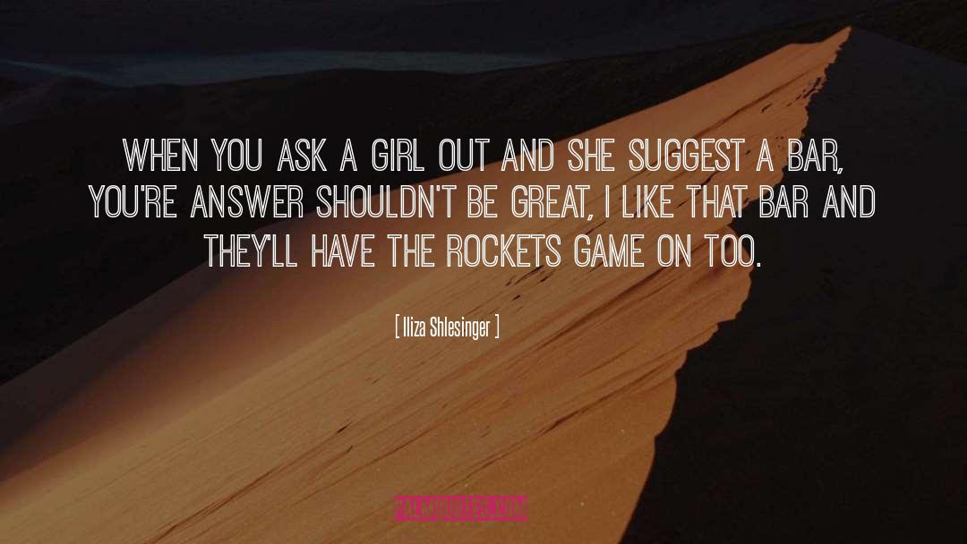 Rockets quotes by Iliza Shlesinger