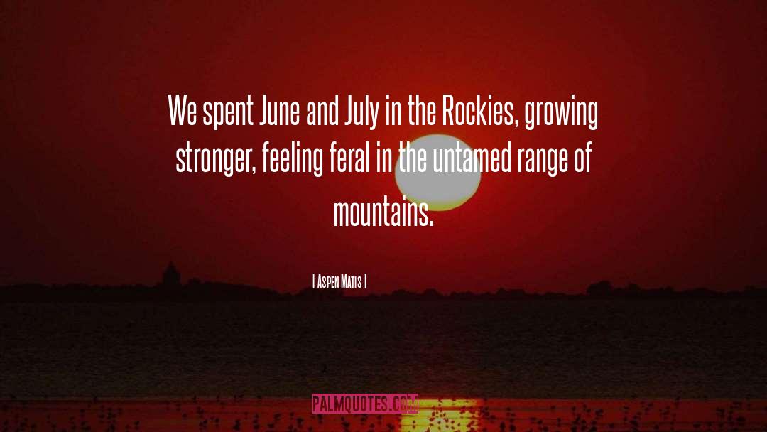 Rockies quotes by Aspen Matis