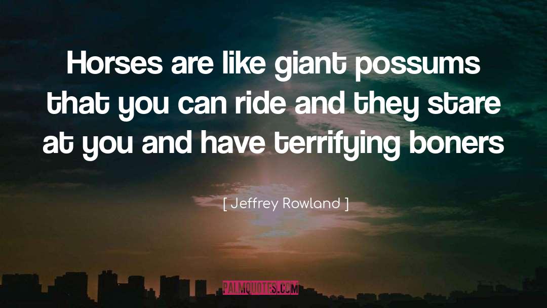 Rocking Horse quotes by Jeffrey Rowland
