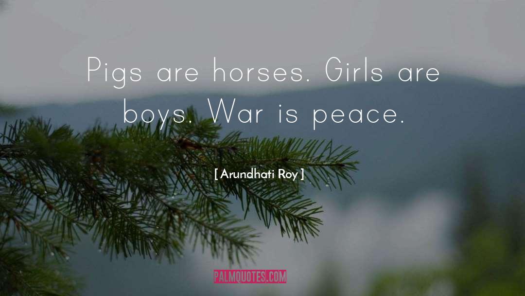 Rocking Horses quotes by Arundhati Roy