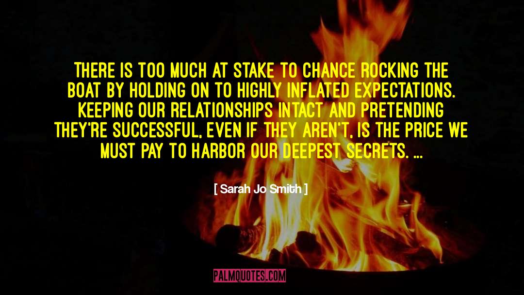 Rocking The Boat quotes by Sarah Jo Smith