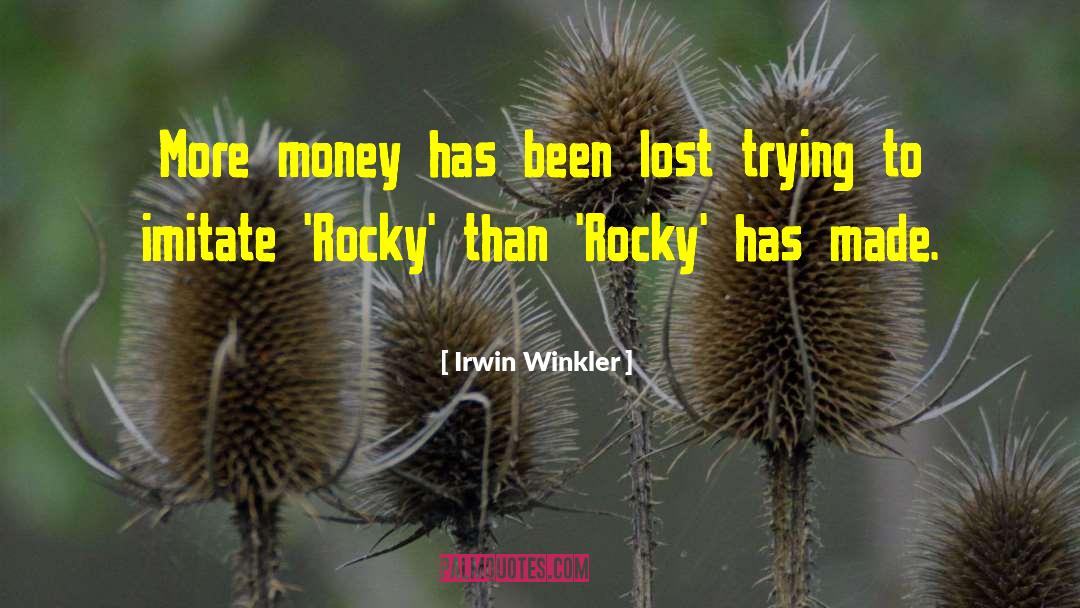 Rocky Manager quotes by Irwin Winkler